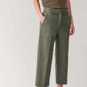 COS Olive Green Cropped Women's Pants